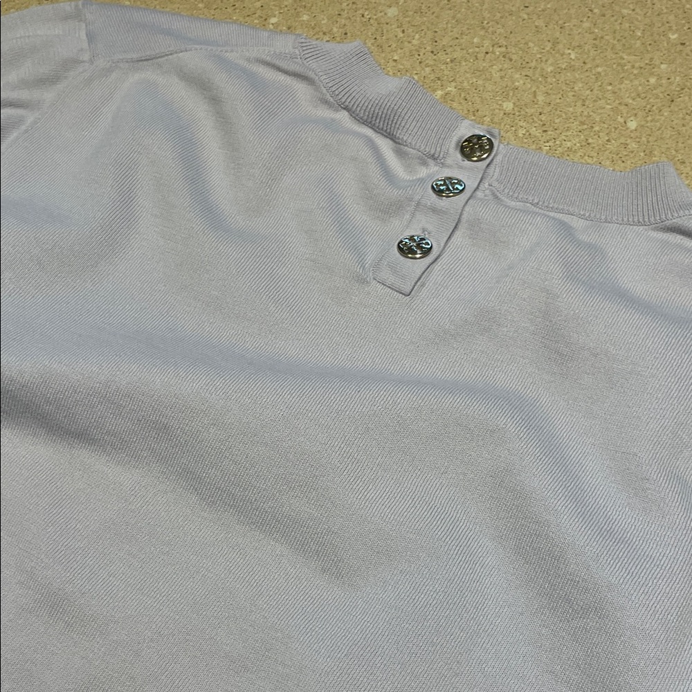Tory Burch Lavender Crewneck Sweater - Picture 5 of 7
